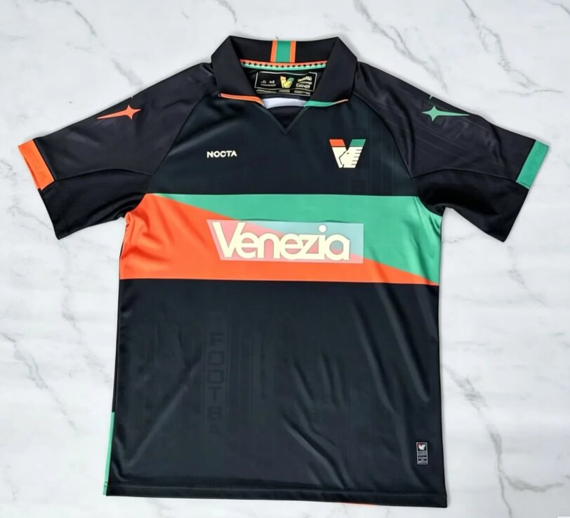 AAA Quality Venezia 26/27 Home Venezia Sponsor Soccer Jersey